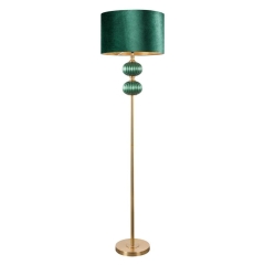 Lampa Dekoracyjna Glamour N 46x174cm Ciemnozielona