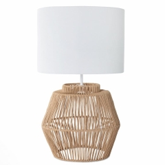 Lampa Dekoracyjna Glamour 35x60cm Biała