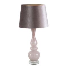Lampa Dekoracyjna Glamour 32x38x79cm Różowa