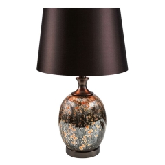 Lampa Dekoracyjna Glamour 33x64cm Brązowa