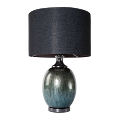 Lampa Dekoracyjna Glamour 38x60cm Czarna