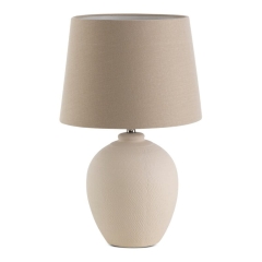 Lampa Dekoracyjna Glamour 33x41x64cm Beżowa