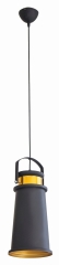 Lampa Dekoracyjna Glamour 19x36cm Żółty