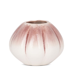 Wazon Dekoracyjny 18x14cm Kremowy