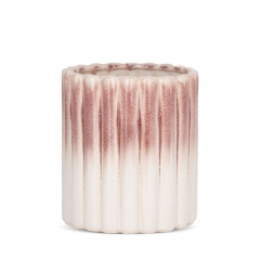 Donica Doniczka Ceramiczna 15x16cm Kremowa