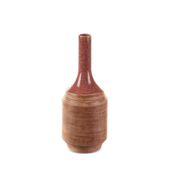 Wazon Dekoracyjny 15x38cm Czerwony