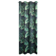 Zasłona Gotowa 140x250cm Granatowa na przelotkach