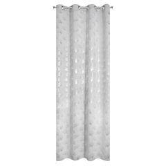 Zasłona Gotowa 135x250cm Szara na przelotkach