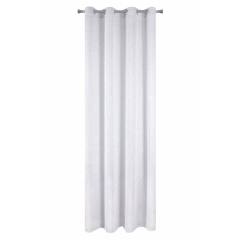 Zasłona Gotowa 140x250cm Biała na przelotkach