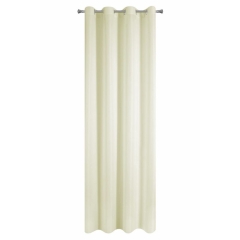 Zasłona Gotowa 140x250cm Kremowa na przelotkach