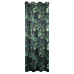 Zasłona Gotowa 140x250cm Zielona na przelotkach