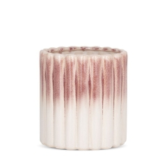 Donica Doniczka Ceramiczna 15x15cm Kremowa