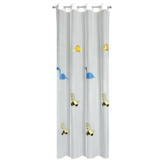 Firana Gotowa Dino 140 x 250 cm Biała