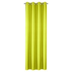 Zasłona Gotowa 140x250cm Jasnozielona Na przelotkach