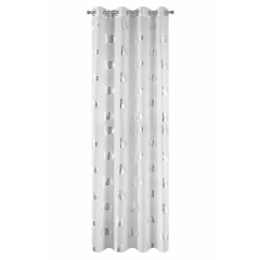 Firana Gotowa 140x250cm Biała na przelotkach
