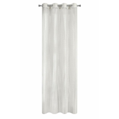 Firana Gotowa 140x250cm Kremowa na przelotkach
