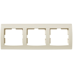 Ramka osłonowa Anya Schneider Kremowa 224x82x11mm