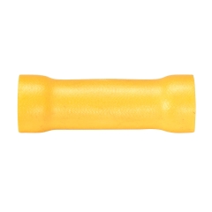 10 Łączników izolowanych 2,5-6mm², Żółtych, 20mm