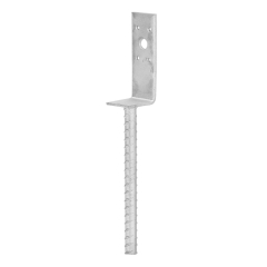 Podstawa słupa L 48x40mm, 4mm grubości