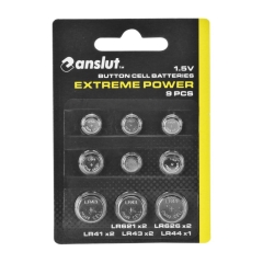 Baterie pastylkowe Extreme Power 9 elementów