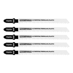 5 Ostrzy do Wyrzynarki 8 TPI, Uchwyt T, 100x1 mm