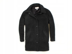 *M Armani Jeans Womens Jacker Wool Black size L