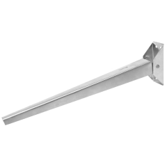 Ogranicznik do drzwi Hard Head 350mm, stal galwanizowana