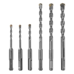 Zestaw wierteł do betonu 6 elementów Ø5/5,5/6/8/10/12 mm