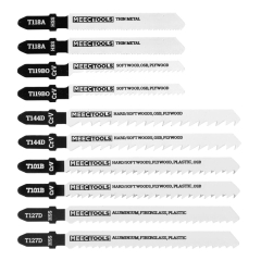 Ostrza do wyrzynarki 10 elementów Meec Tools