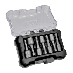 Meec Tools Nasadki 7 elementów, 6-13mm, 1/4