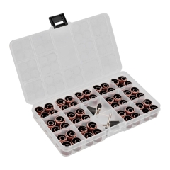 Zestaw nakładek szlifujących 108 elementów