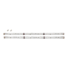 Listwy LED z diodami RGB 2 szt. 2x2,4 W