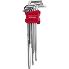9-elementowy zestaw kluczy Torx długich Meec Tools