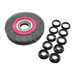 Okrągła szczotka Ø150mm do szlifierki stołowej