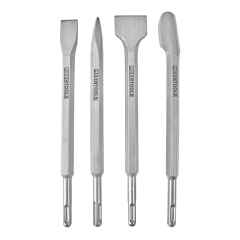 Zestaw Dłutów SDS+ 4 części Meec Tools