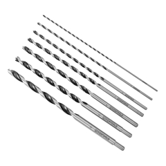 Bardzo długie wiertła 7 elementów Ø4-12 mm