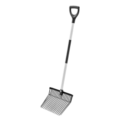 Widły do nawozu Hard Head, aluminiowy trzonek