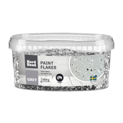 Płatki dekoracyjne 500 g - Hard Head, Grey, 10 m²