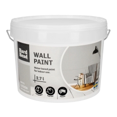 Farba do ścian 2,7 l Matte lichen, 7 połysku
