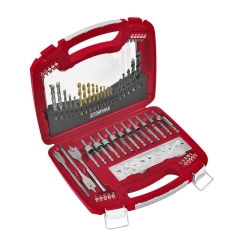 Zestaw wierteł/końcówek 128 elementów