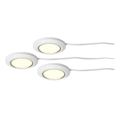 Lampy punktowe LED 3 szt. 1,5 W 190 lm