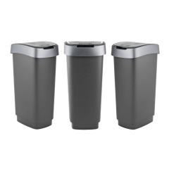 Kontener do segregacji odpadów 3 szt. 3x22,5 l