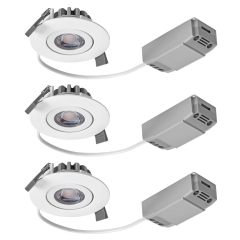 Lampa punktowa LED 3 szt. 4,8 W 345 lm IP23