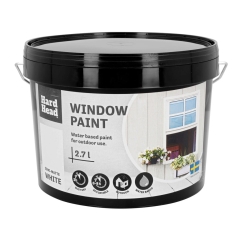 Farba do okien 2,7 l Semi-matte white OIT/BIT/C(M)IT