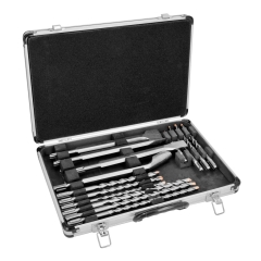 Zestaw 14 wierteł/dłut SDS+ do młotowiertarki