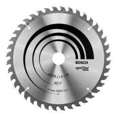 Tarcza tnąca Optiline Wood 254x30x2,8 mm 40T