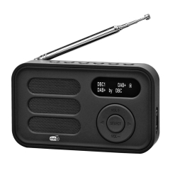 Radio DAB Bright: 20 stacji, 2 budziki, drzemka, 3,5mm