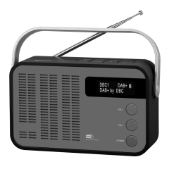 Radio DAB+/FM z Bluetooth 230V, USB, MicroSD