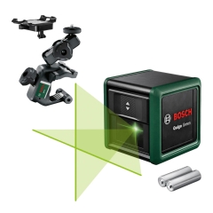 Laser krzyżowy Quigo Green - 12m, 2 klasa, ± 0,8mm/m