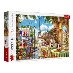 Puzzle Trefl 1000 elementów Paryż 68x48 cm
